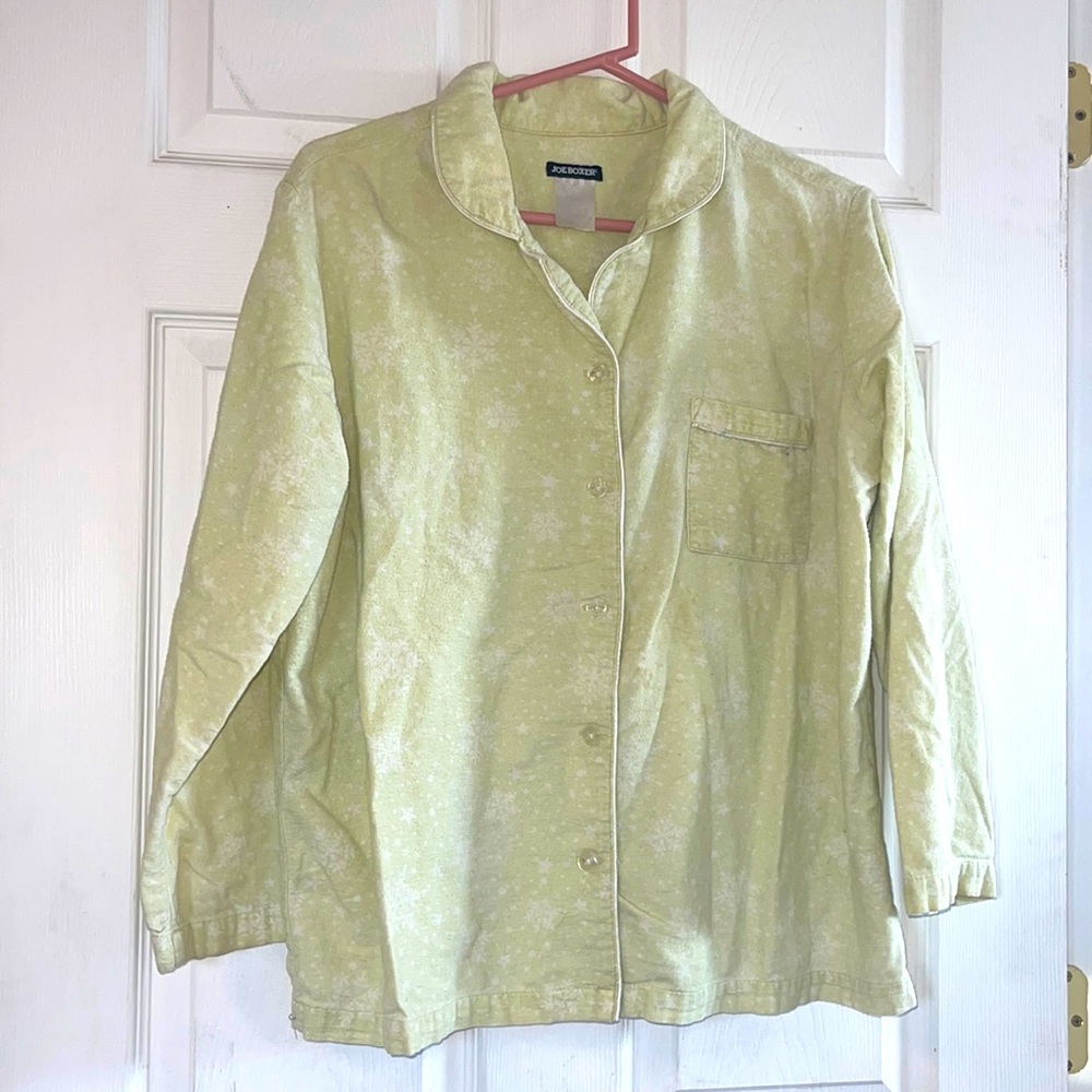Joe boxer pajama long sleeve top